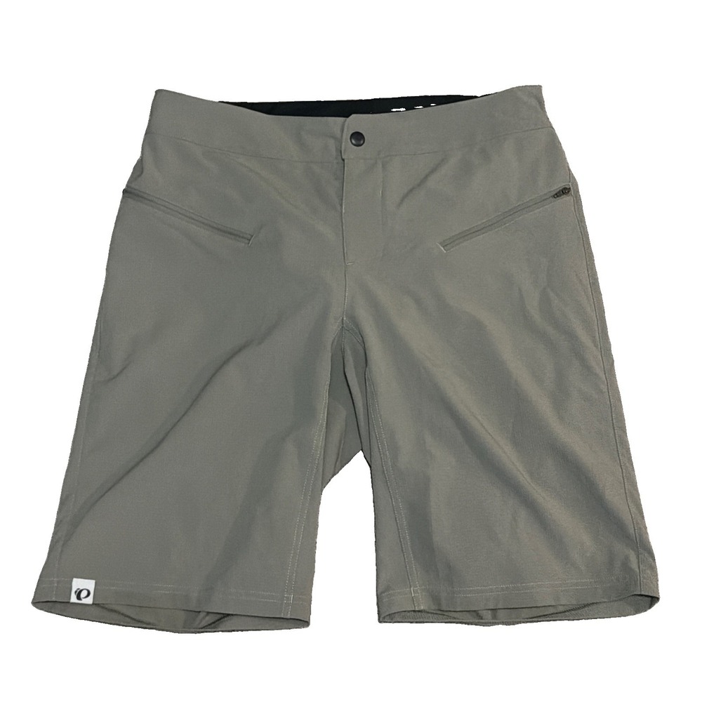 Pearl Izumi Men's Size 32x11 Sage Green Bike MTB Cargo Shorts W/Padding